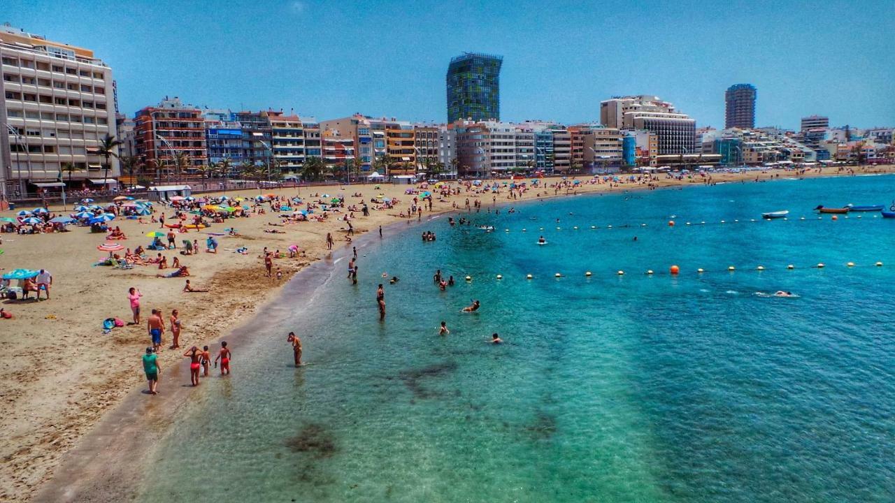 Estudio Playa Canteras 2-4P Wifi 500Mb Las Palmas de Gran Canárias Exterior foto